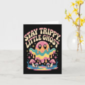Halloween Melting Ghost Mushroom Patch Karte (Gelbe Blume)
