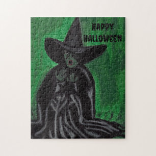 HALLOWEEN MELTING WITCH PUZZLE