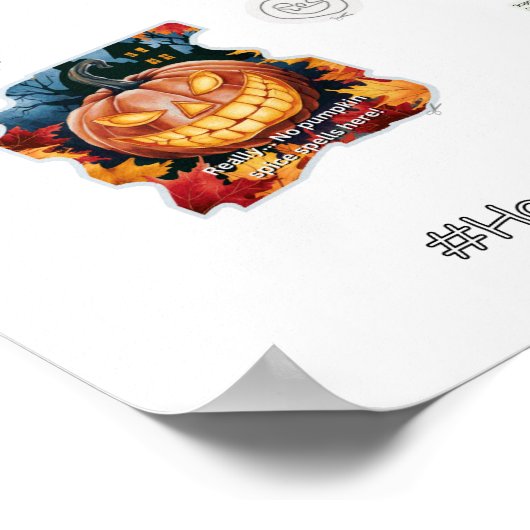 Halloween Memes! Poster (Ecke)