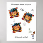 Halloween Memes! Poster (Vorne)
