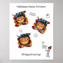 Halloween Memes! Poster