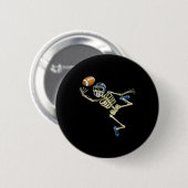 Halloween Men Boys Foot Button (Vorne & Hinten)