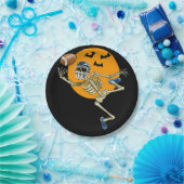 Halloween Men Boys Foot Pappteller (Party)