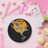 Halloween Men Boys Foot Pappteller (Party)