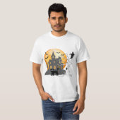 Halloween Men Tee Shirt | Halloween Spooky Vibes (Vorne ganz)