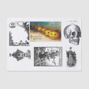 Halloween-Menagerie Seidenpapier