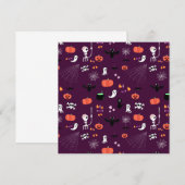 Halloween Menükarte (Vorne/Hinten)