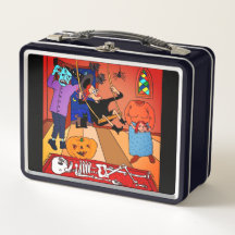 Halloween-MetallLunchbox durch dalDesign