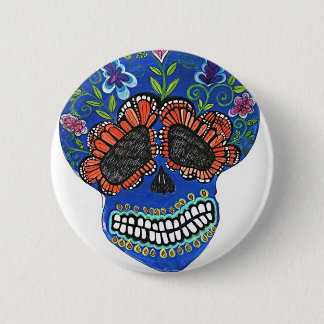 Halloween-Mexikanerart Button