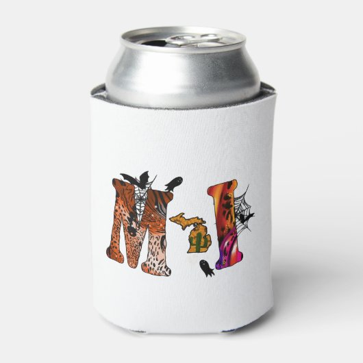 Halloween Michigan Dosenkühler (Kanne Vorderseite)