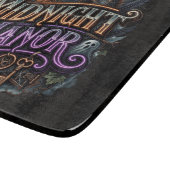 Halloween Midnight Manor Spukhaus Schneidebrett (Ecke)