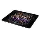 Halloween Midnight Manor Spukhaus Schneidebrett (Ecke)
