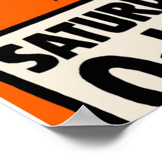 Halloween Midnite Show Poster (Ecke)