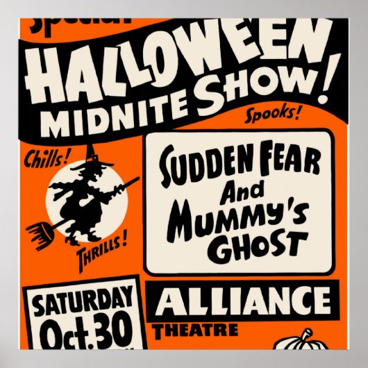Halloween Midnite Show Poster (Vorne)