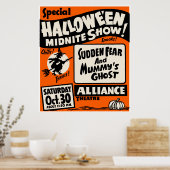 Halloween Midnite Show Poster (Küche)