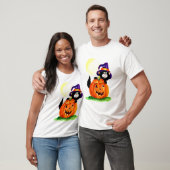 Halloween-Miezekatze T-Shirt (Unisex)