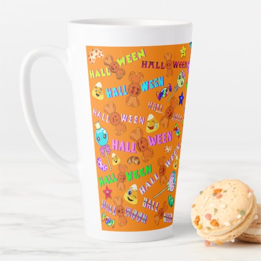 Halloween Milchtasse (Beispiel)