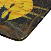 Halloween milderte Glasschneidenbrett Schneidebrett (Ecke)