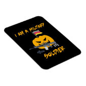 Halloween Militärsoldat Magnet (Rechte Seite)