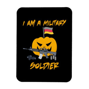Halloween Militärsoldat Magnet