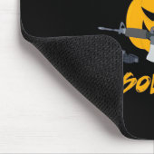 Halloween Militärsoldat Mousepad (Ecke)