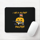 Halloween Militärsoldat Mousepad (Mit Mouse)