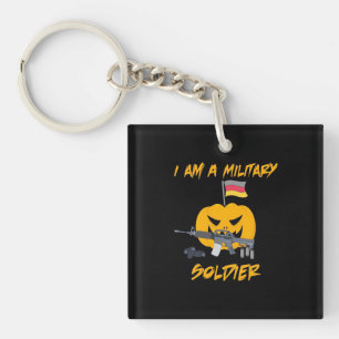 Halloween Militärsoldat Schlüsselanhänger