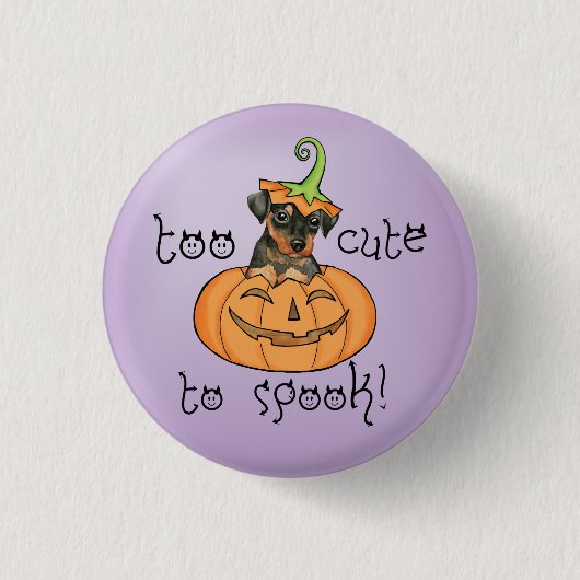 Halloween Min Button (Vorderseite)