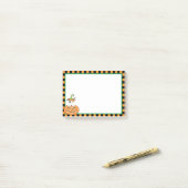 Halloween Mini Bull Terrier Post-it Notes Klebezettel (Auf Schreibtisch)