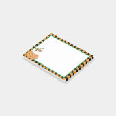 Halloween Mini Bull Terrier Post-it Notes Klebezettel (angewinkelt)