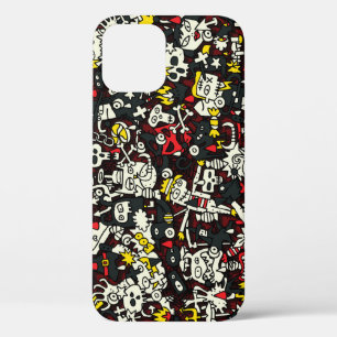 Halloween Mini Doodle Vintages Muster Case-Mate iPhone Hülle