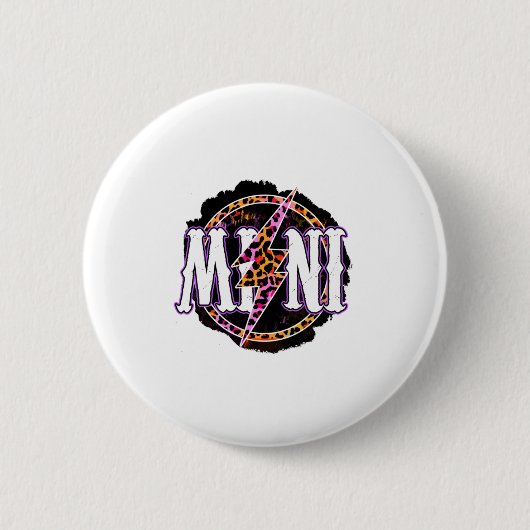 Halloween Mini Halloweens Geburtstag Button (Vorderseite)