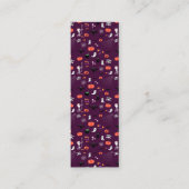 Halloween Mini Visitenkarte (Vorderseite)