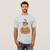 Halloween Miniaturamerikanischer Schäferhund T-Shirt (Vorne ganz)