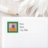 Halloween-Miniaturpoodlabel (Insitu)