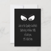 Halloween Minimalistische Niedliche Whimsical Ghos Einladung (Vorderseite)