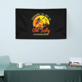 Halloween mit alter Dame Banner (Messeveranstaltung)