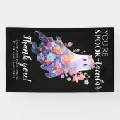 Halloween-Mitarbeiter - Danke Banner (Horizontal)