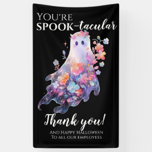 Halloween-Mitarbeiter-Dankeschön Banner