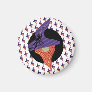 Halloween-Mitbringsel Süßer Gnom Spinne Doodle-Mus Magnet