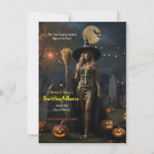 Halloween Mitteilungskarte (Vorderseite)