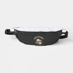 Halloween Mitternacht Knochen Garten Bauchtasche