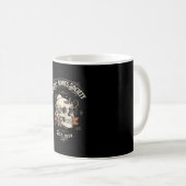 Halloween Mitternacht Knochen Garten Kaffeetasse (VorderseiteRechts)