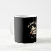 Halloween Mitternacht Knochen Garten Kaffeetasse (Vorderseite Links)