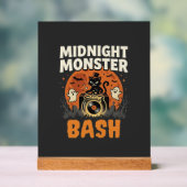 Halloween Mitternacht Monster Bash Acrylschild (Neutral)