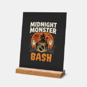 Halloween Mitternacht Monster Bash Acrylschild (Winkel)