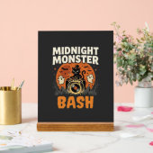 Halloween Mitternacht Monster Bash Acrylschild (Hochzeit)