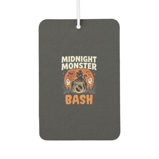Halloween Mitternacht Monster Bash Autolufterfrischer (Vorderseite)