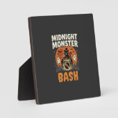 Halloween Mitternacht Monster Bash Fotoplatte (Vorderseite)