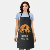 Halloween Mitternachtsmagie Schürze (Getragen)